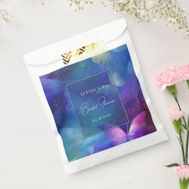 A Lifetime of Butterflies Bridal Shower Favour Bags (Sealed)