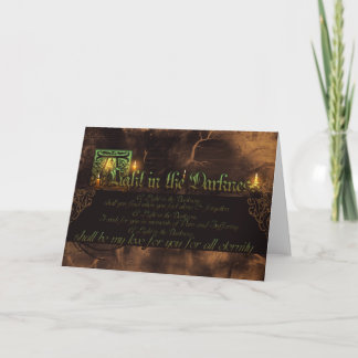 A Light in the Darkness Holiday Card
