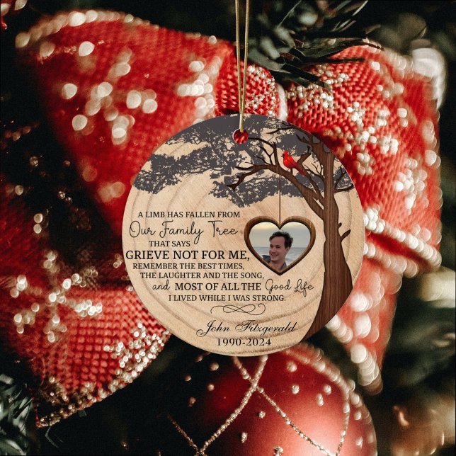 A Limb Has Fallen From Our Family Tree Ornament (Creator Uploaded)