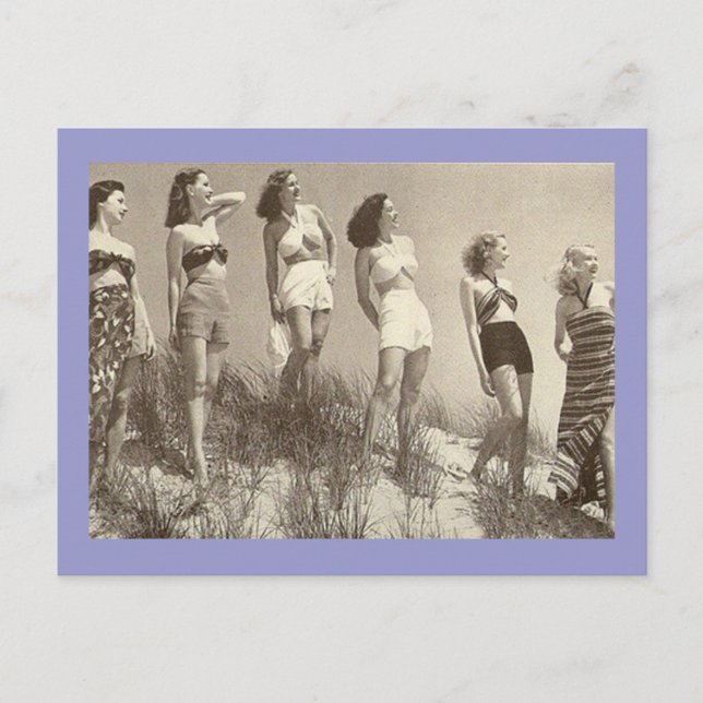 A Line of Beauties Postcard (Front)