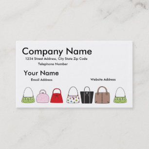 A Line of Purses Business Card
