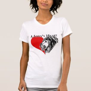 A Lion's Heart Logo Women's T-Shirt