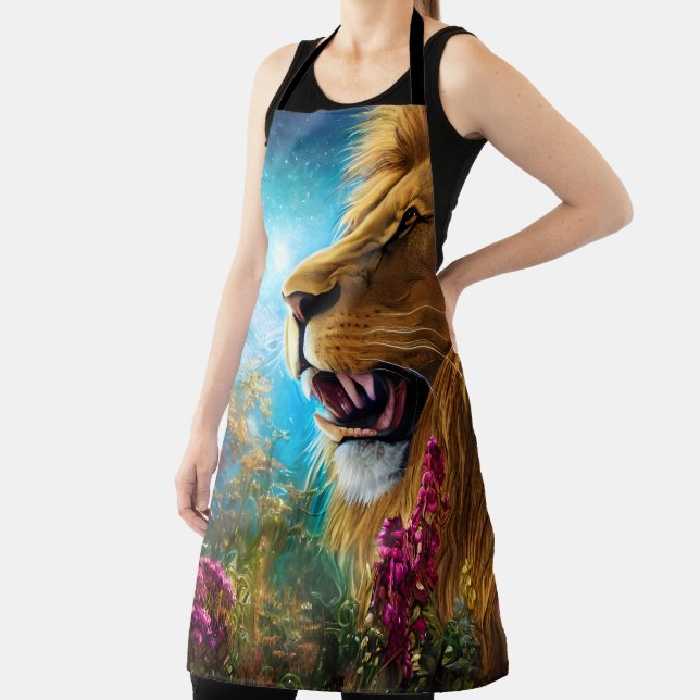 A Lion's Stance Apron (Insitu)