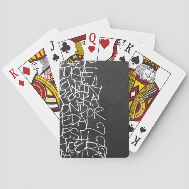 a list of our boys playing cards (Back)