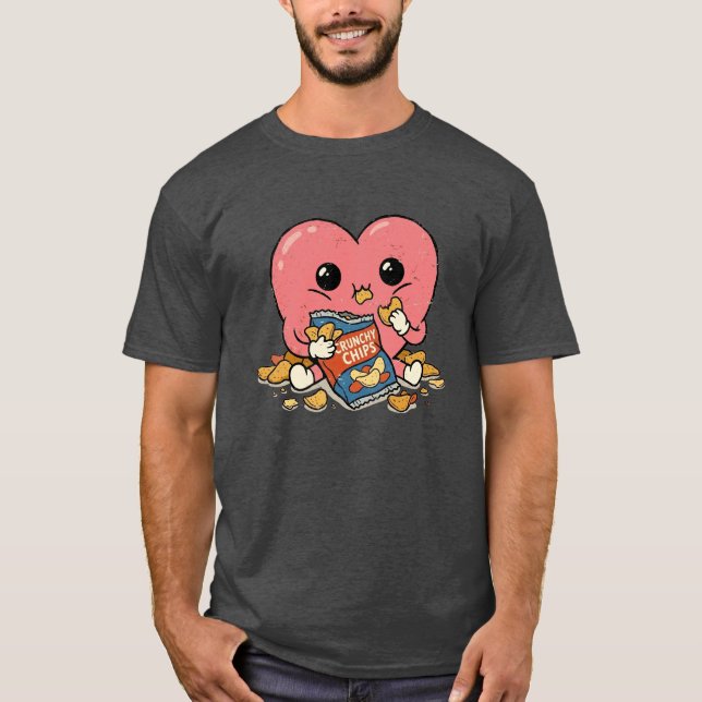 A Literal Snack Attack T-Shirt (Front)