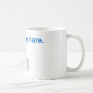 A Litte Grey Hare Coffee Mug