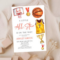 A Little All-Star Basketball Baby Shower