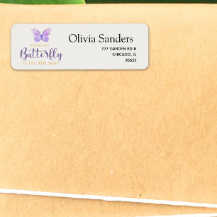 A Little Baby Butterfly is on The Way Baby shower