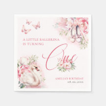 A Little Ballerina Swan Lake First Birthday
