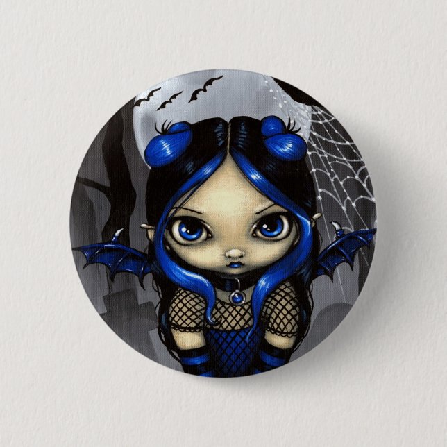 "A Little Batty" Button (Front)