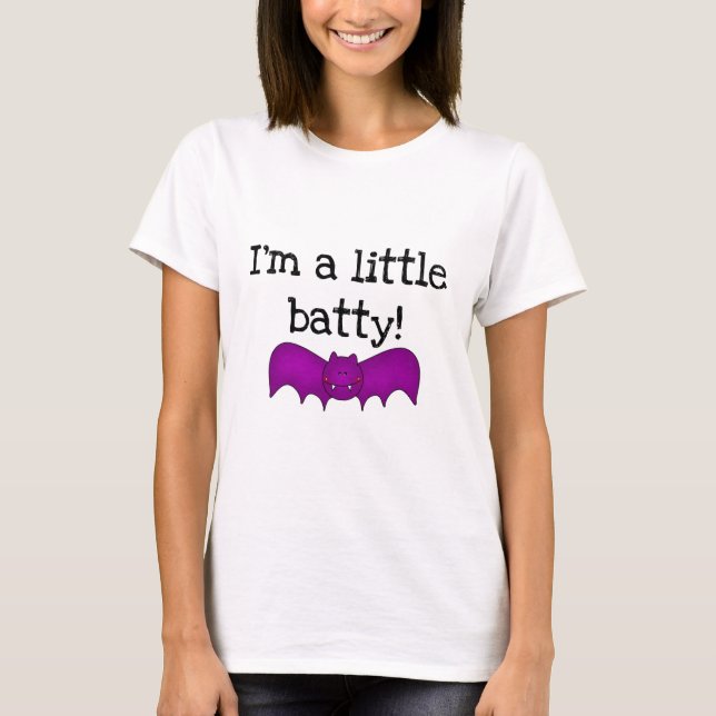 A Little Batty Halloween T-shirts and Gifts (Front)