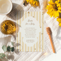 A Little Bee Books for Baby Baby Shower Enclosure Card