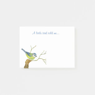 A Little Bird Told Me Post-it Notes