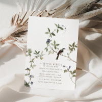 A Little Birdie | Autumn Botanical Baby Shower
