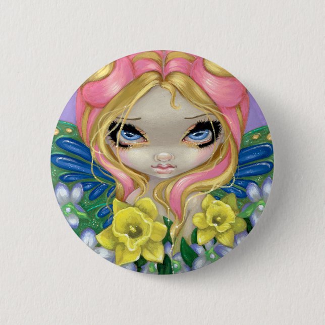 "A Little Bit of Spring" Button (Front)
