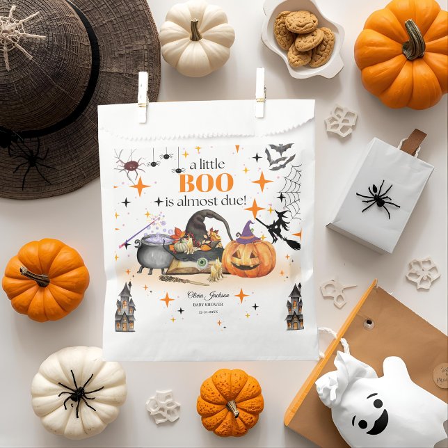 a little boo baby shower baby shower invitations  favour bags (Creator Uploaded)