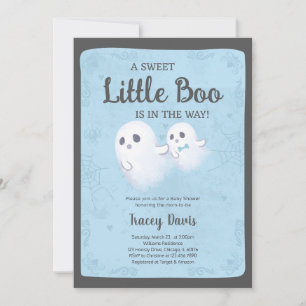 A Little Boo Baby Shower Invitation