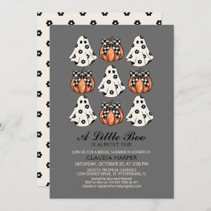 A Little Boo Baby Shower Invitation