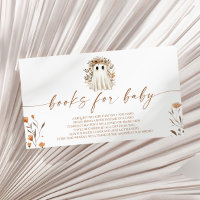 A Little Boo Boho Ghost Baby Shower Books For Baby