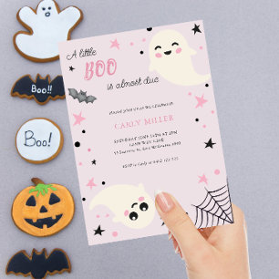 A Little Boo Cute Fall Baby Shower Invitation