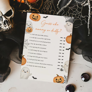 A Little Boo Ghost Guess Who Mummy or Daddy Game