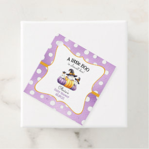 A Little Boo Ghost Halloween Baby Shower Favour Tags
