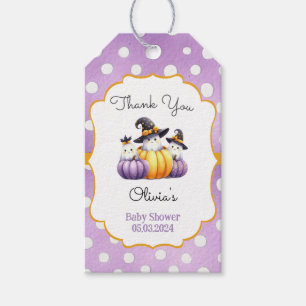 A Little Boo Ghost Halloween Baby Shower Gift Tags