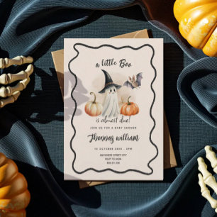 A Little Boo Ghostly Baby Shower invitation