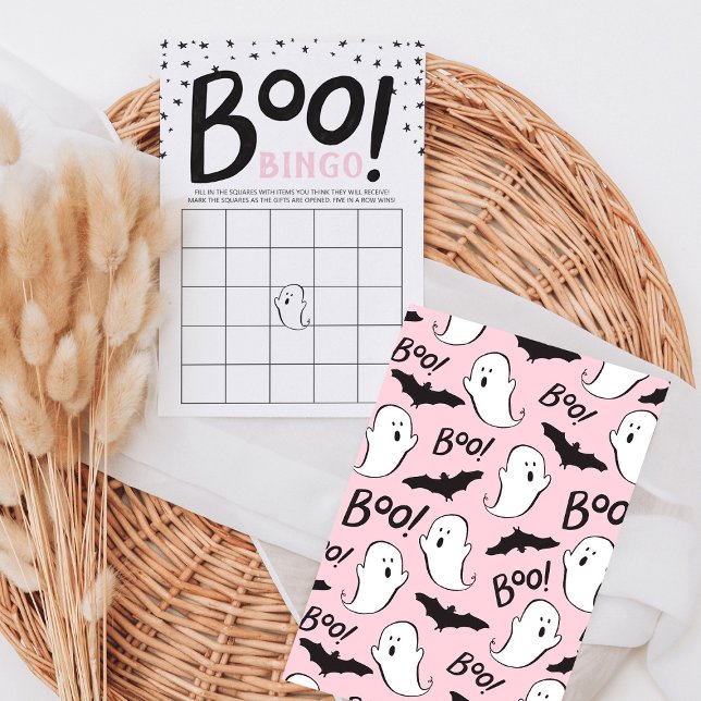 A Little Boo Halloween Baby Shower Bingo (Creator Uploaded)