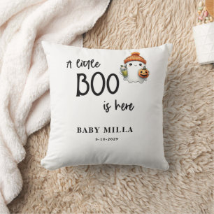 A little Boo is almost Due Baby Shower Cushion