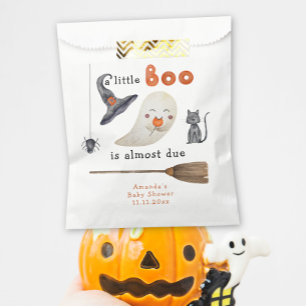 A little Boo is almost due Baby shower Favour Bags