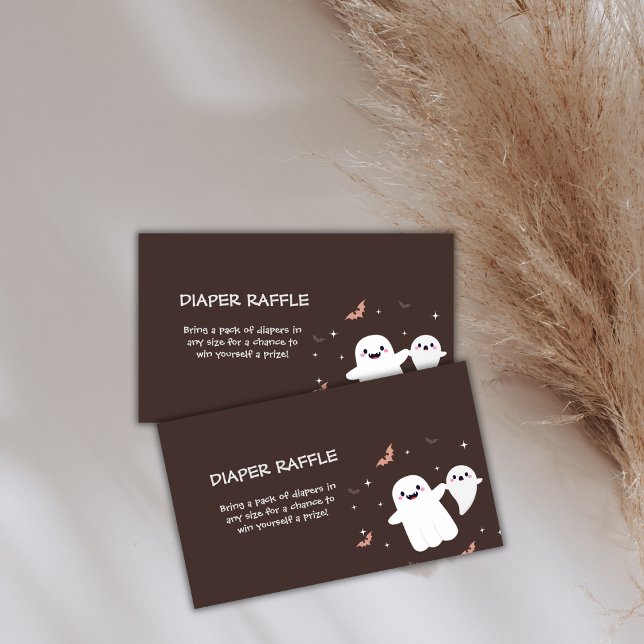 A Little Boo Is Almost Due Baby Shower Ghost Enclosure Card (A Little Boo Is Almost Due Baby Shower Ghost Enclosure Card)