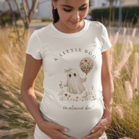 A Little Boo is Almost Due! Boho Ghost Baby Shower