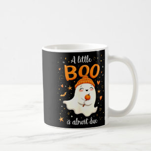 A Little Boo Is Almost Due Expecting Mom Halloween Coffee Mug