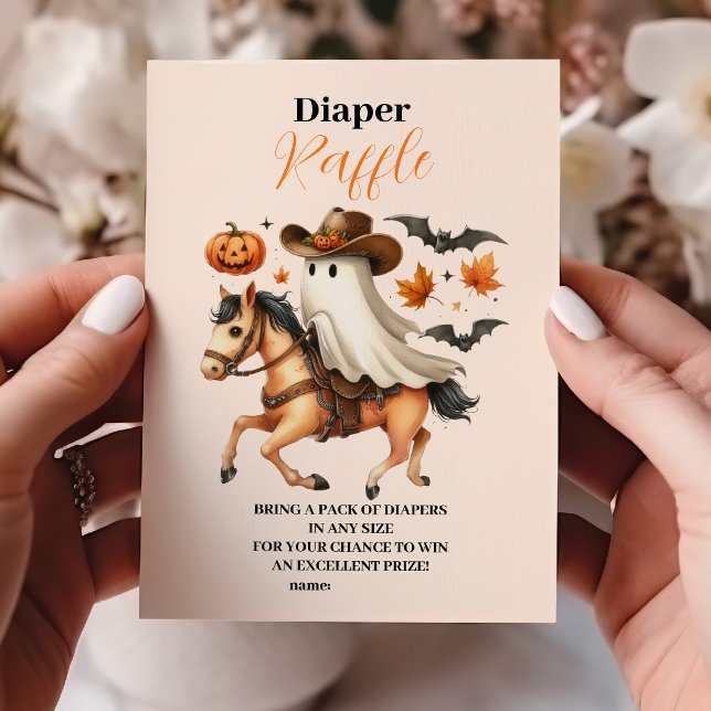 A Little Boo is Almost Due Hallowee Raffle Diapper Enclosure Card (Creator Uploaded)