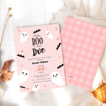 A Little Boo is Almost Due Halloween Baby Shower
