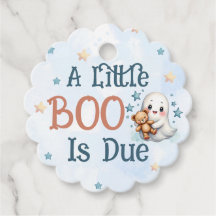 A Little Boo Is Due Cute Baby Boy Ghost Custom