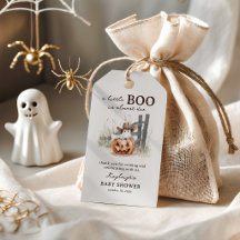 A Little Boo Is Due Western Baby Shower Favour