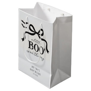 A Little Boo Is On The Way Baby Shower Medium Gift Bag