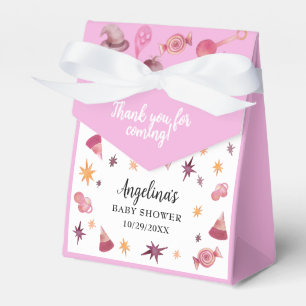A Little Boo Pink Halloween Baby Shower Favour Box