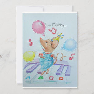 A little boys birthday card
