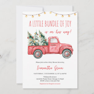 A Little Bundle of Joy Baby Shower Invitation