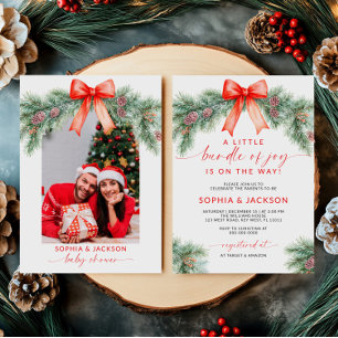 A Little Bundle Of Joy Baby Shower Invitation