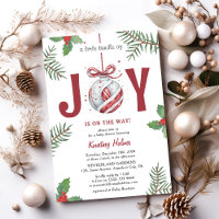 A Little Bundle of Joy! Christmas Baby Shower