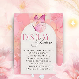 A Little Butterfly is on way Display Baby Shower