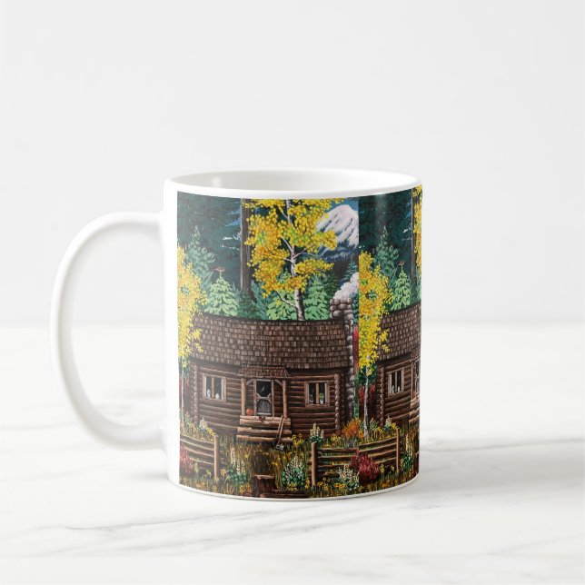 A Little Cabin Mug (Left)