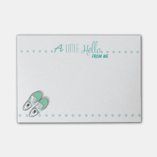 A Little Casual Hello From Me Sticky Notes