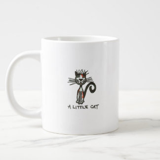 A Little Cat Large Coffee Mug