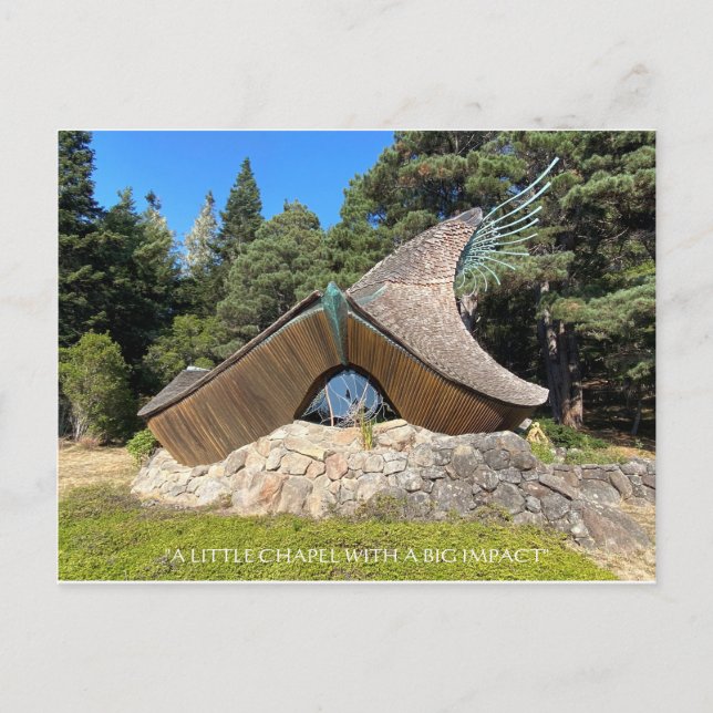 A LITTLE CHAPEL WITH A BIG IMPACT POSTCARD (Front)
