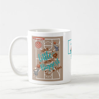 A little Chihuahua who loves basketball Coffee Mug